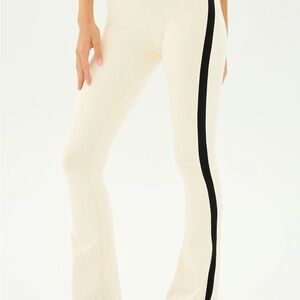 Splits59 cream/black leggings